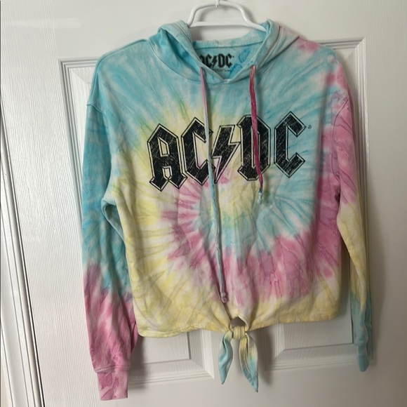 AC/DC | Shirts & Tops | Acdc Pastel Tiedye Hoodie | Poshmark